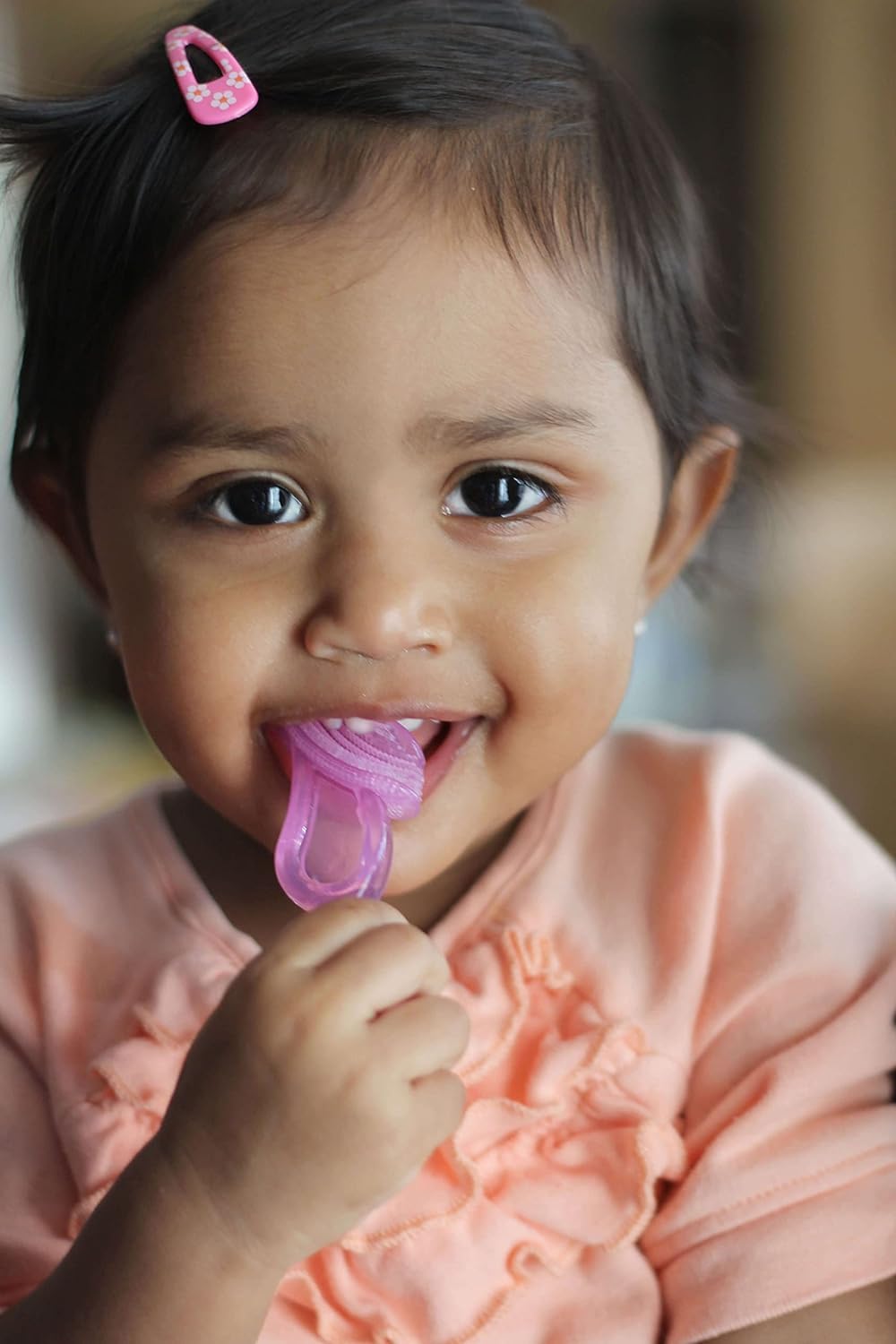 **Best Baby Toothbrush for 4+ Months - Soft Silicone Bristles for Gentle Teeth & Gum Cleaning - Safe & BPA-Free - Blue (2 Pack) - Perfect for Early Oral Care & Teething Relief**    *(Ideal for Infants, Toddlers, and First-Time Brushing - Promotes Healthy Dental Habits from the Start!)*