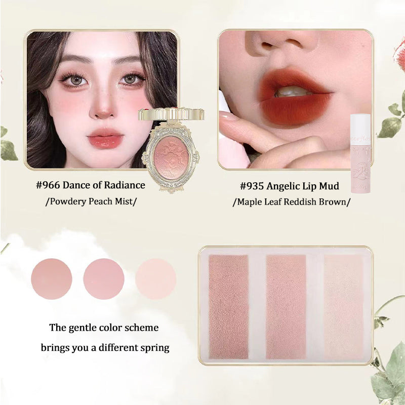 Cheerflor Angelic Revelation Makeup Gift Set - Premium Cosmetic Collection for Eyes Lips & Face | Perfect for Bridal, Party & Special Occasion Makeup