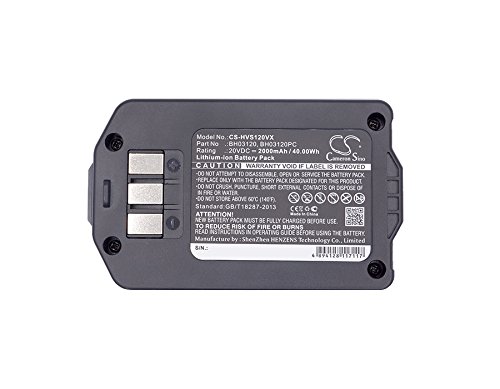 Hoover Air Cordless 2-in-1 Deluxe Stick Vacuum Replacement Battery - Compatible with Air Life, Air Life 2.0 (Part Numbers 440005973, 44139, BH03120) - Perfect for Home Cleaning & Pet Hair Removal