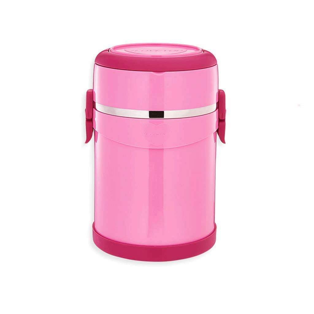 Insulated Lunch Box for Adults - Leakproof Bento Box with Cutlery Set | Portable Food Container for Office, School, Camping & Picnic | Cute Thermal Lunch Bag (Color C, Size S)
