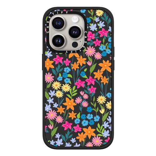 bright spring flowers (Matte Black)