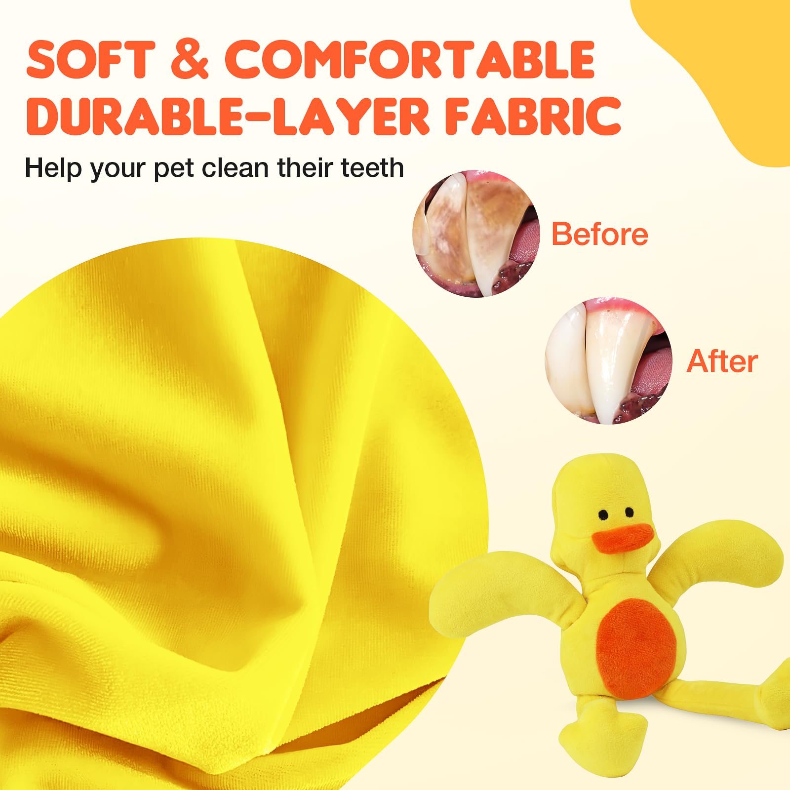 Interactive Plush Dog Toy for Puppies - Squeaky Tug of War Chew Toy for Small Dogs, Teething Relief & Boredom Buster - Perfect for Indoor Play, Training & Bonding Time