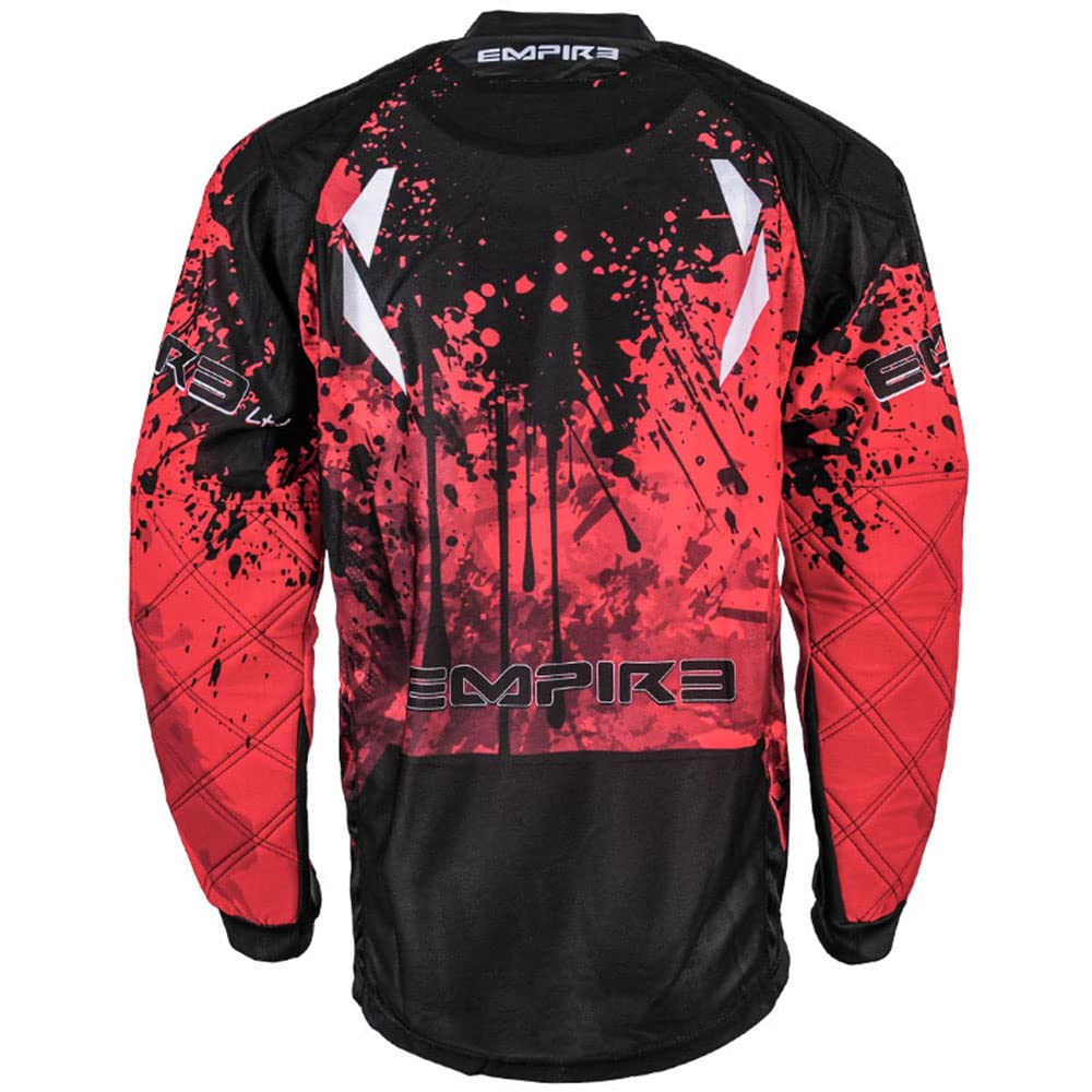 Empire Contact TT Paintball Jersey - Blood Red | High-Performance Paintball Gear for Tournaments & Outdoor Games | Durable & Breathable for Ultimate Comfort