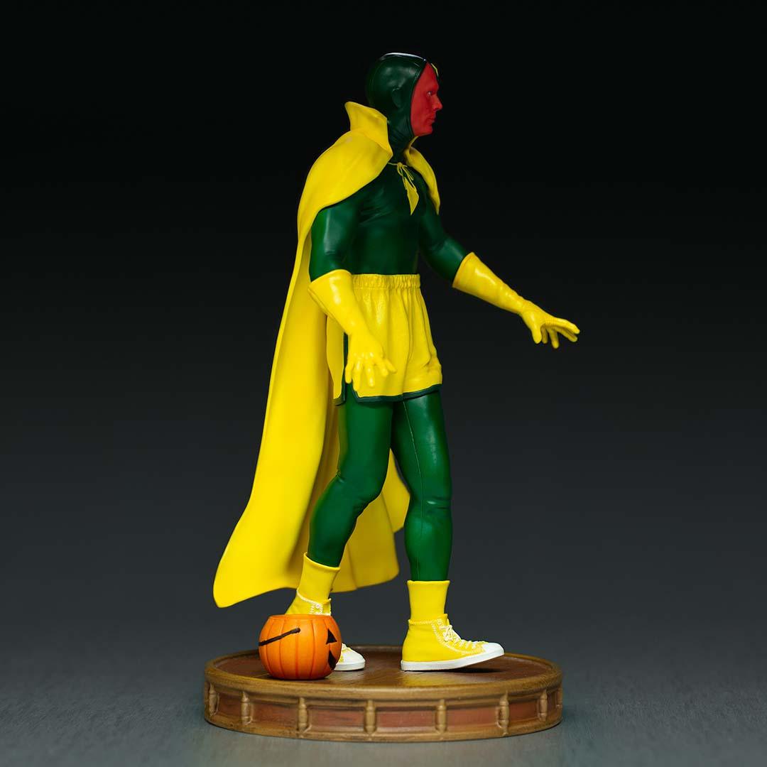 Iron Studios WandaVision Vision Halloween Art Scale 1/10 Statue - Collectible Marvel Superhero Figure for Display & Home Decor
