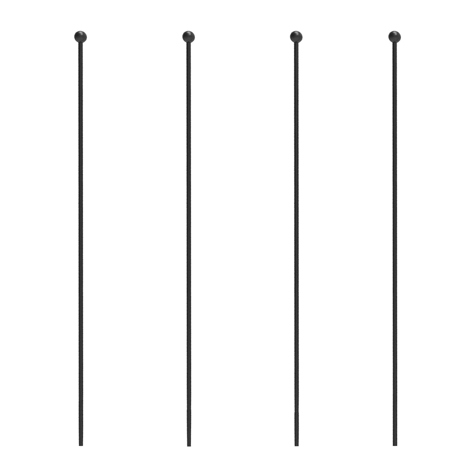 Heavy Duty Dog Playpen Stakes - 36 Inch Metal Replacement Posts for Indoor & Outdoor Pet Enclosures - Secure RV & Backyard Puppy Play Pens (Set of 4) - Perfect for Camping, Travel & Home Use