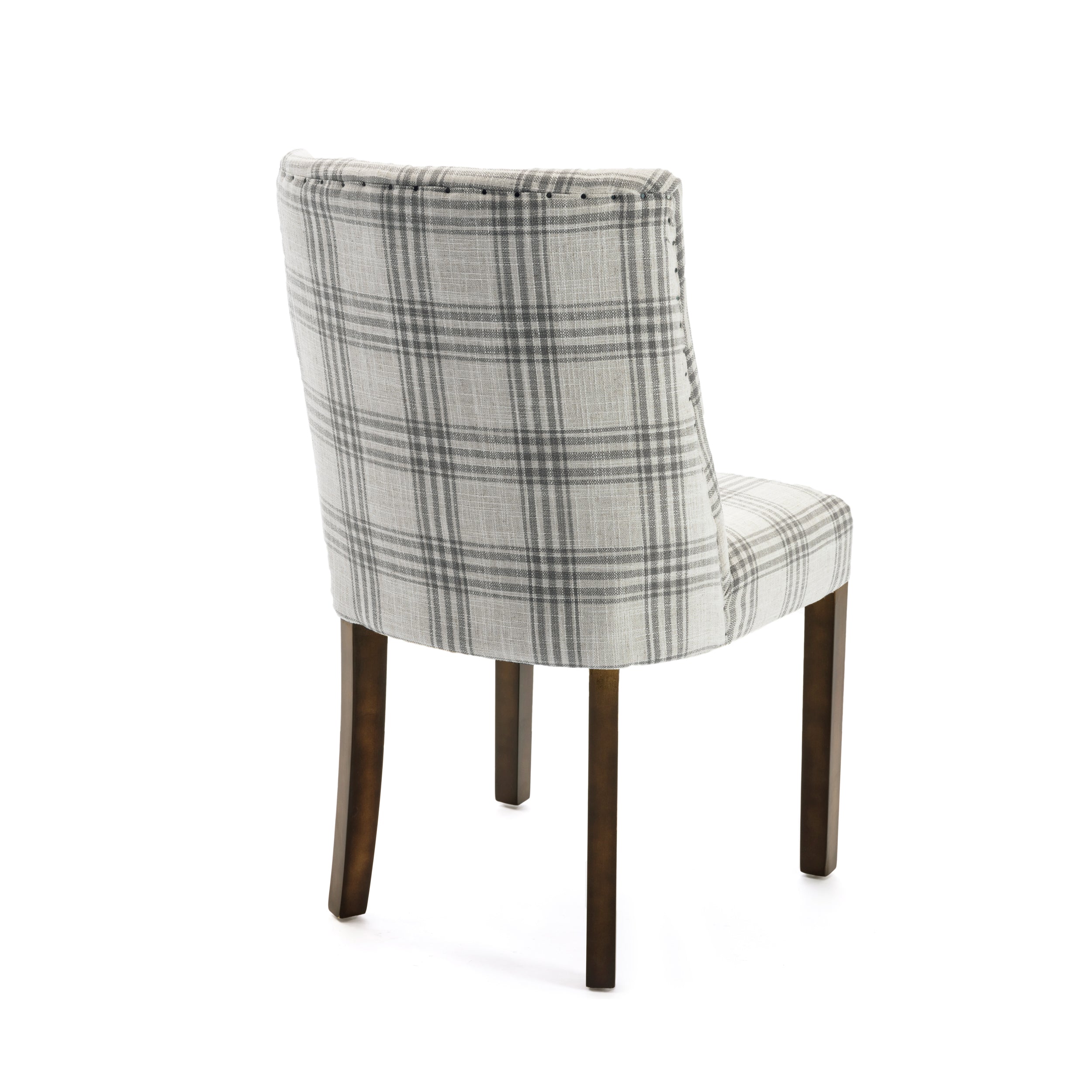Modern Dining Chairs Set of 4 - Sturdy Wooden Kitchen Chairs with Padded Seats - Comfortable & Stylish for Home, Restaurant, or Office Use