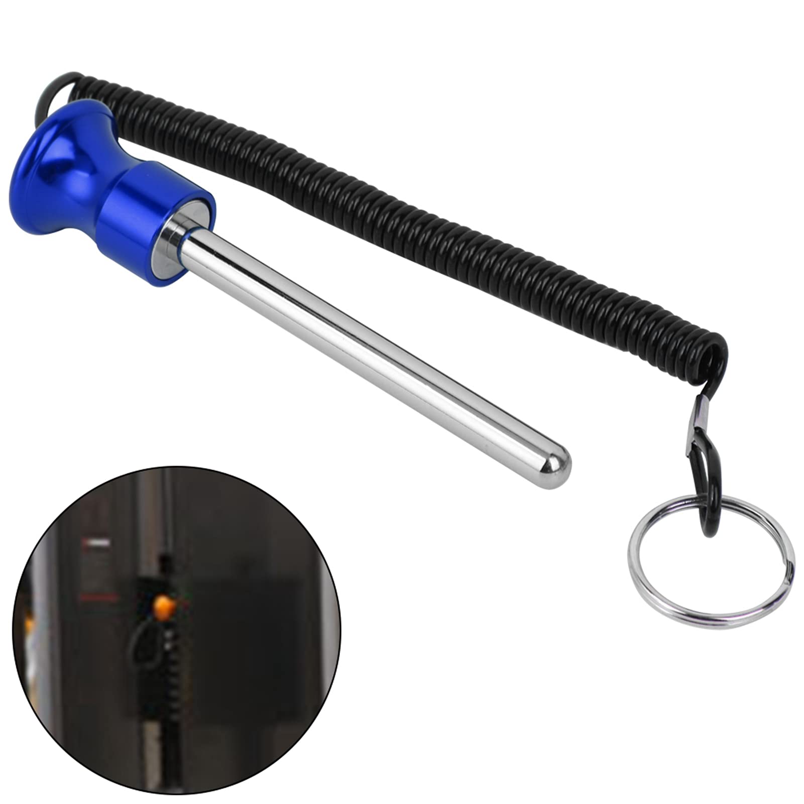 Magnetic Weight Stack Pin with Rope for Strength Training - Gym & Home Use