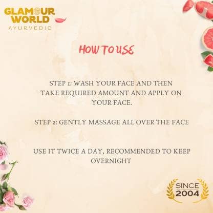 Glamour World Ayurvedic Glow Young Moisturizer - 100ml with Aloe Vera, Tulsi, Cucumber, Sandalwood, Olive & Coconut Oil | Hydrating & Anti-Aging Face Cream for Dry & Sensitive Skin | Day & Night Moisturizing Skincare Routine