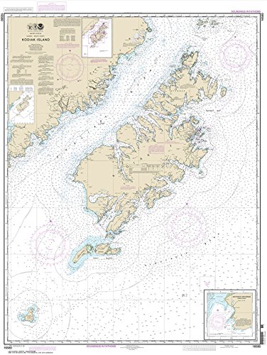 NOAA BookletChart 16580: Kodiak Island & Southwest Anchorage - Chirikof Island | 8.5
