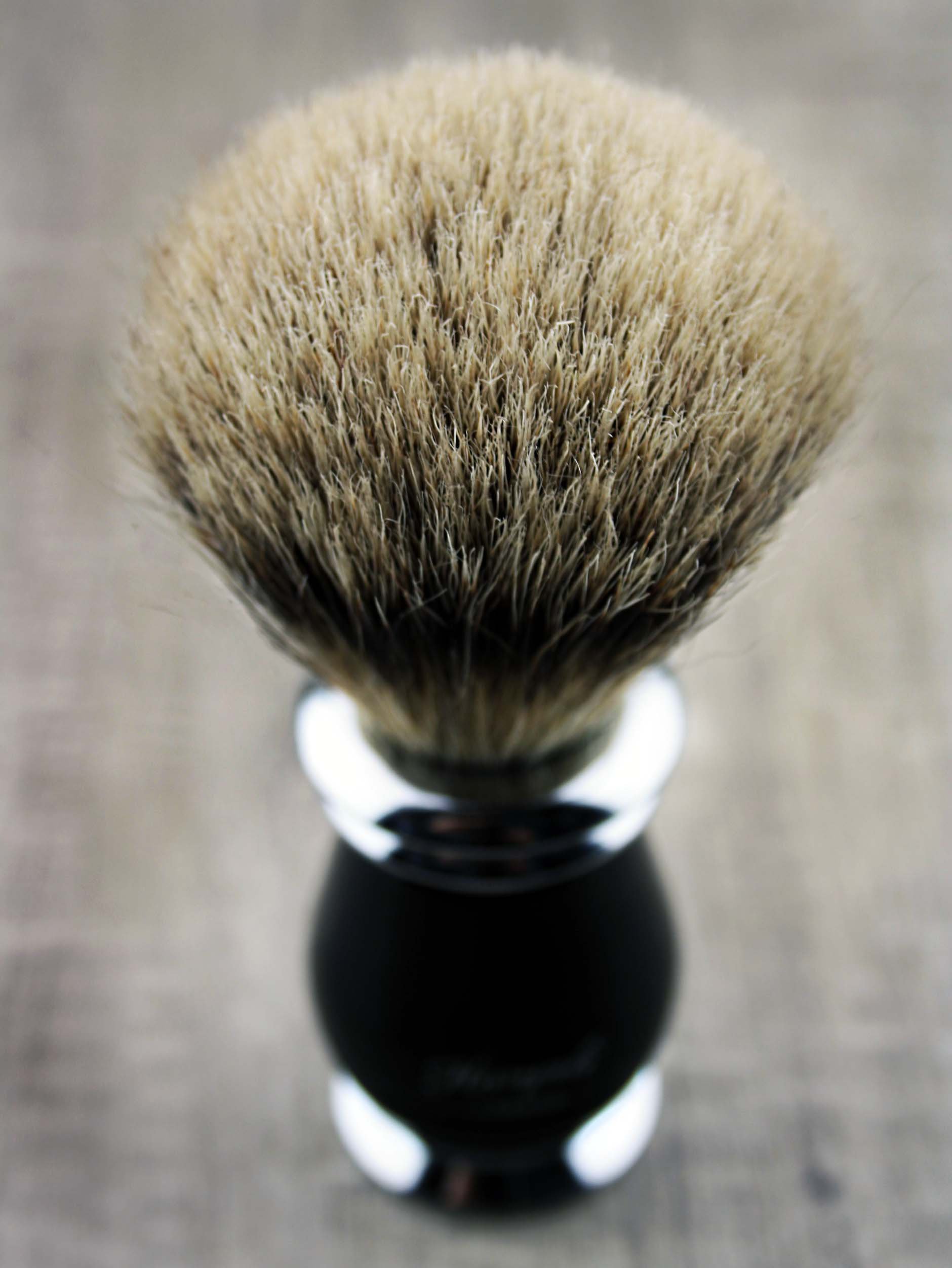 Premium 3-Piece Men's Shaving Kit with Silver Tip Badger Brush & Safety Razor - Luxury Wet Shaving Set for Sensitive Skin - Perfect Gift for Father's Day, Birthday & Grooming Enthusiasts (Blades Not Included) - Ideal for Home Spa, Travel & Barber Shop Use