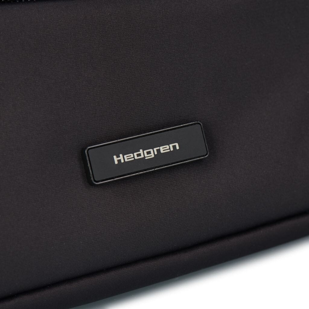 Hedgren Neutron Small Crossbody Bag for Women - Lightweight & Durable Black Shoulder Purse | Perfect for Travel, Work & Everyday Use