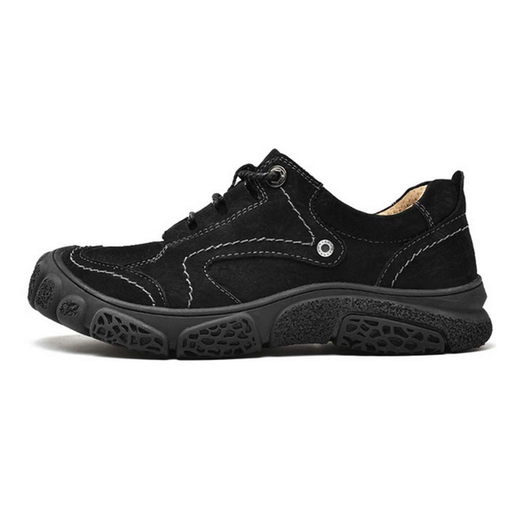 **FACAI Men's Hiking Sneakers - Breathable Outdoor Trekking Boots with Soft Rubber Leather for Mountain Climbing & Tactical Use | Durable & Comfortable for Hiking, Camping & Adventure (Size 43, Metallic)**