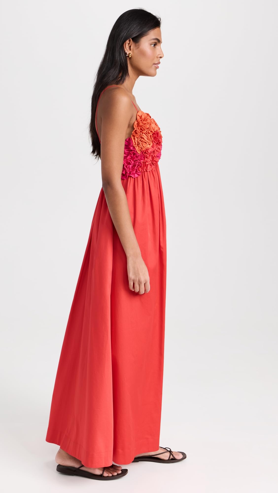 Mara Hoffman Women's Annika Dress - Flowy Summer Maxi Dress with Floral Print | Perfect for Beach Vacations, Weddings & Boho Fashion