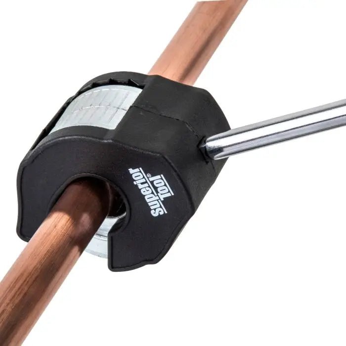 1/2 Inch Ratcheting QuickCut Tubing Cutter - Heavy Duty Copper Pipe Cutter - 6 Pack for Plumbing, HVAC, and DIY Projects