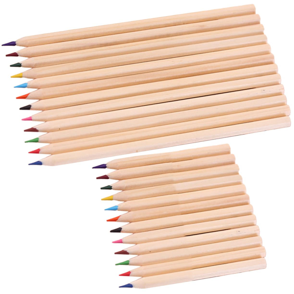 KALLORY 48 Pack Colored Pencils for School & Art - Premium Wooden Drawing Pencils, Vibrant Colors, Portable for Artists & Students - Perfect for Sketching, Coloring Books, Classroom Projects & DIY Crafts
