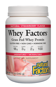 Grass Fed Whey Protein Powder by Whey Factors® - Premium Muscle Recovery & Post-Workout Supplement for Athletes & Fitness Enthusiasts