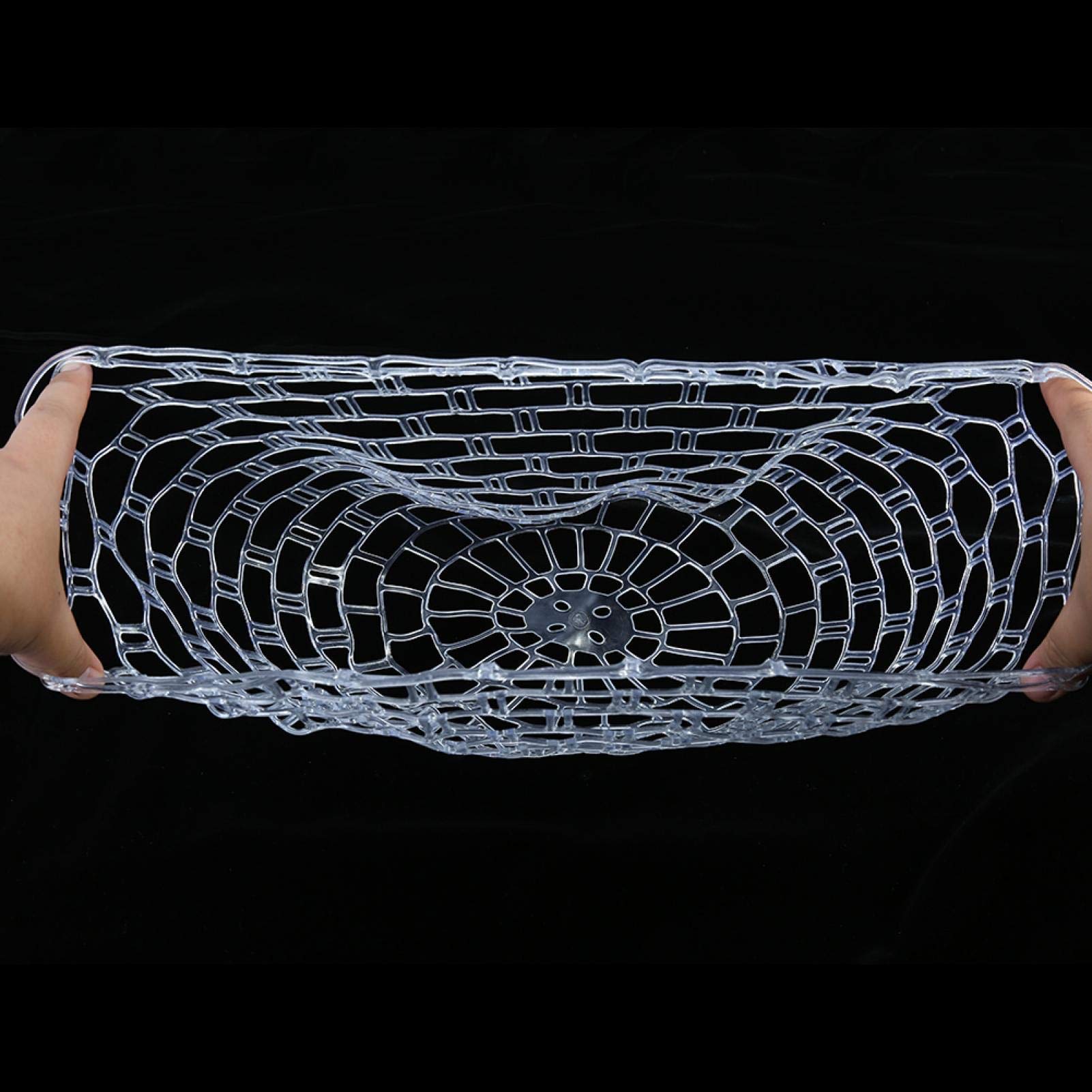 TOPINCN Fishing Landing Net - Soft Rubber Mesh Trout Net for Catch & Release, Fly Fishing, and Replacement | Durable & Gentle on Fish for Streams, Rivers, and Lakes