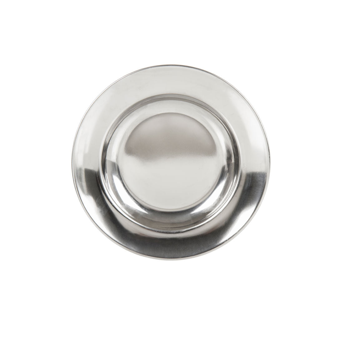 Lifeventure Stainless Steel Camping Plates - Durable Outdoor Dinnerware for Camping, Hiking & Picnics | Lightweight & Unbreakable | Perfect for Backpacking, RV Trips & Outdoor Adventures