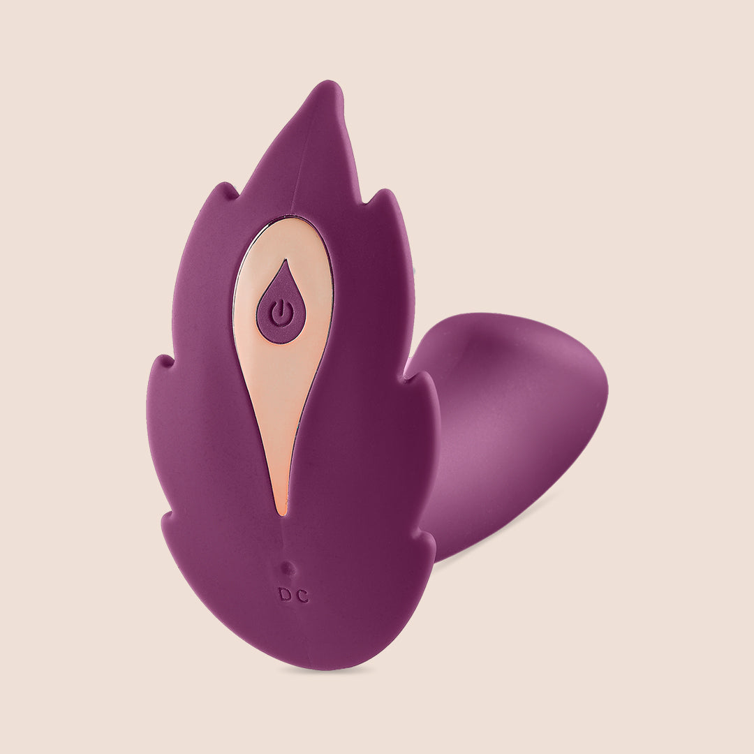 Cloud 9 Panty Leaf Vibe - Wireless Remote Control Vibrator for Women | Hands-Free Wearable Stimulator for Couples Play & Solo Pleasure | Discreet Public Use & Bedroom Fun