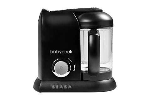 BEABA Babycook Solo 4-in-1 Baby Food Maker & Steamer Blender - 4.5 Cup Large Capacity for Homemade Purees | Dishwasher Safe | Perfect for Making Healthy Baby Food at Home | Ideal for Busy Parents & Meal Prep