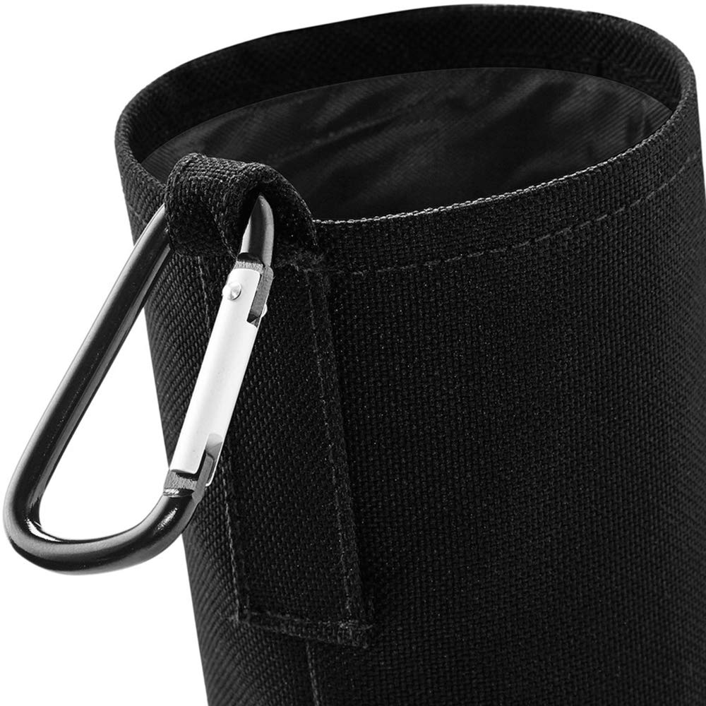 Quadra Insulated Water Bottle with Fabric Sleeve Holder - 32oz Leakproof Stainless Steel Thermos for Gym, Hiking & Outdoor Activities