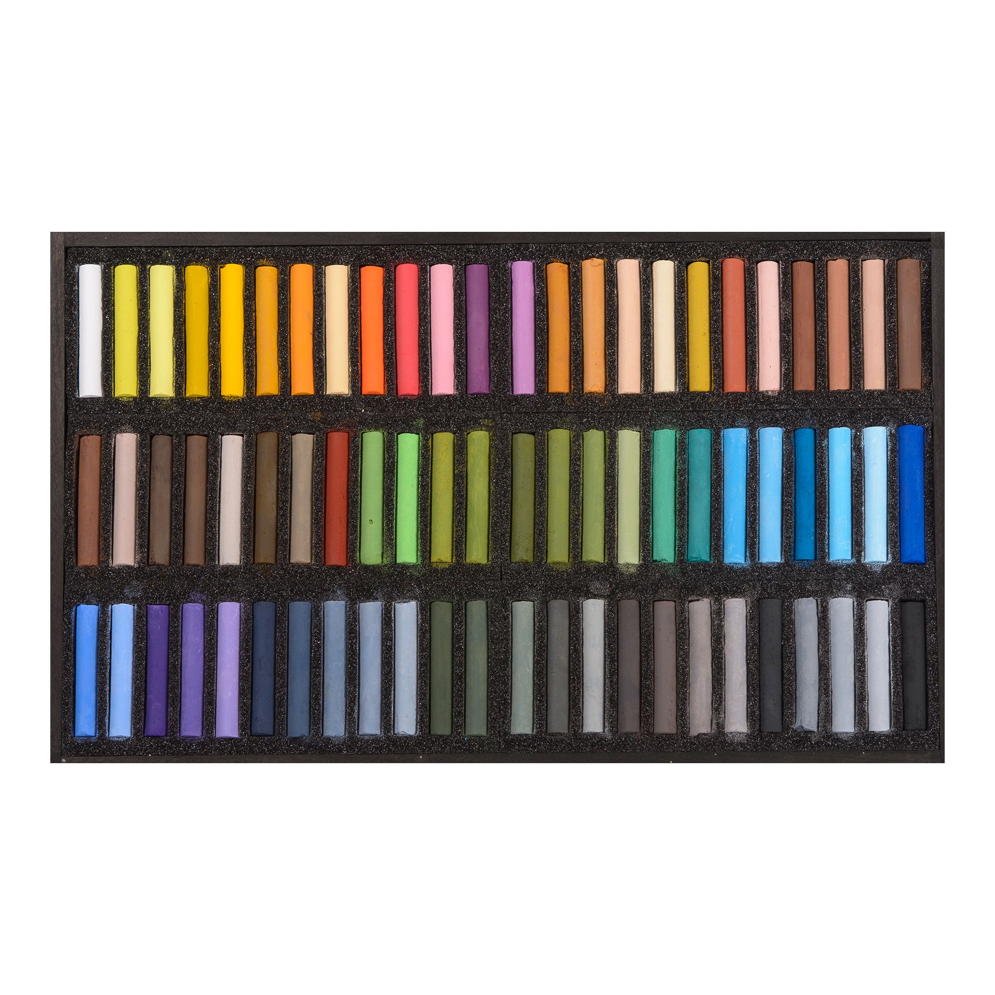 72-Piece Wooden Box Pastel Drawing Set - Soft Pastel Crayons for Artists, Sketching & Landscape Art - Perfect for Beginners & Professionals, Home & Studio Use