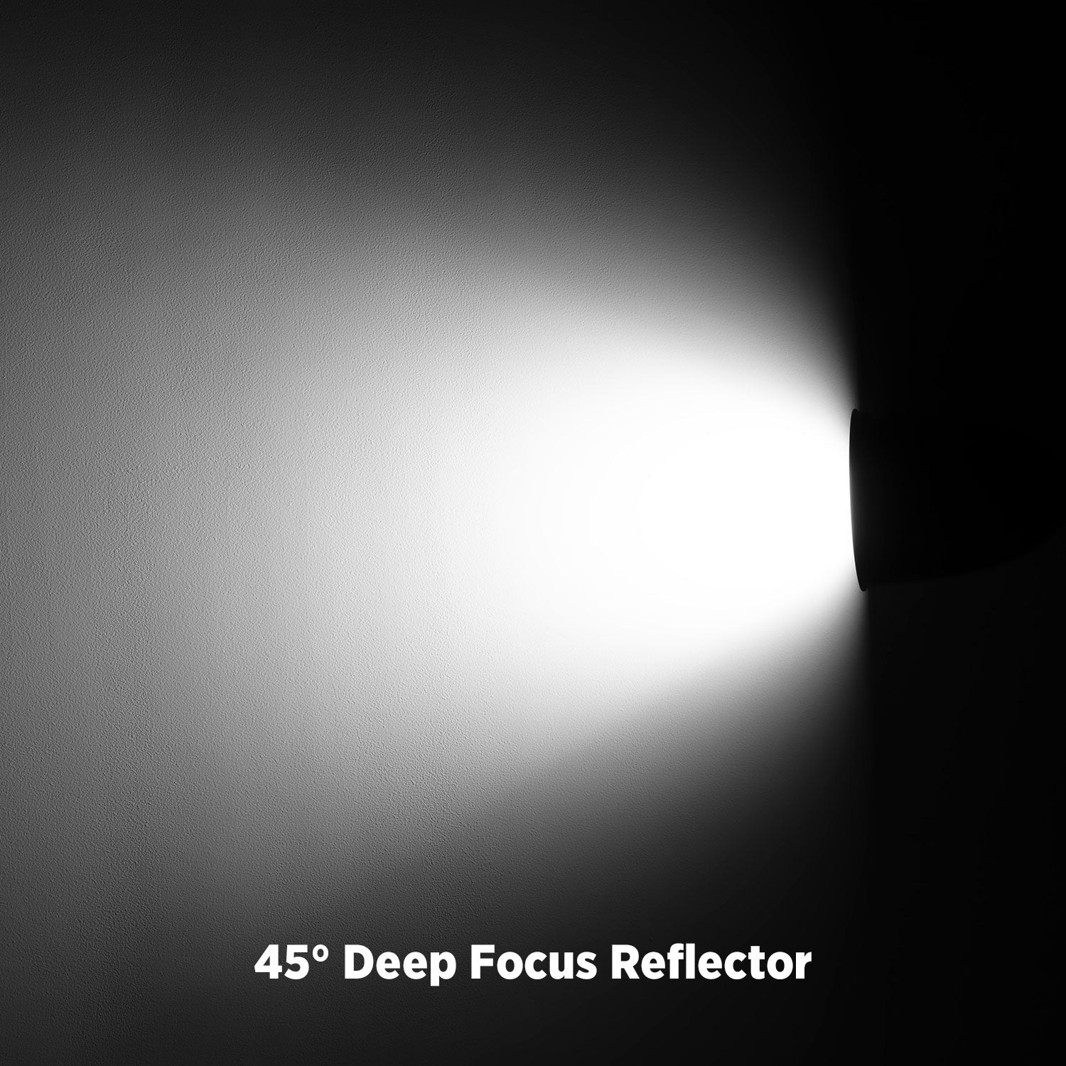 45 Degree Deep Focus Reflector with Honeycomb Grids & Diffusion for FJ800, FJ400 II, FJ400 Bowens Mount - Perfect for Studio Photography, Portrait Lighting & Product Shoots