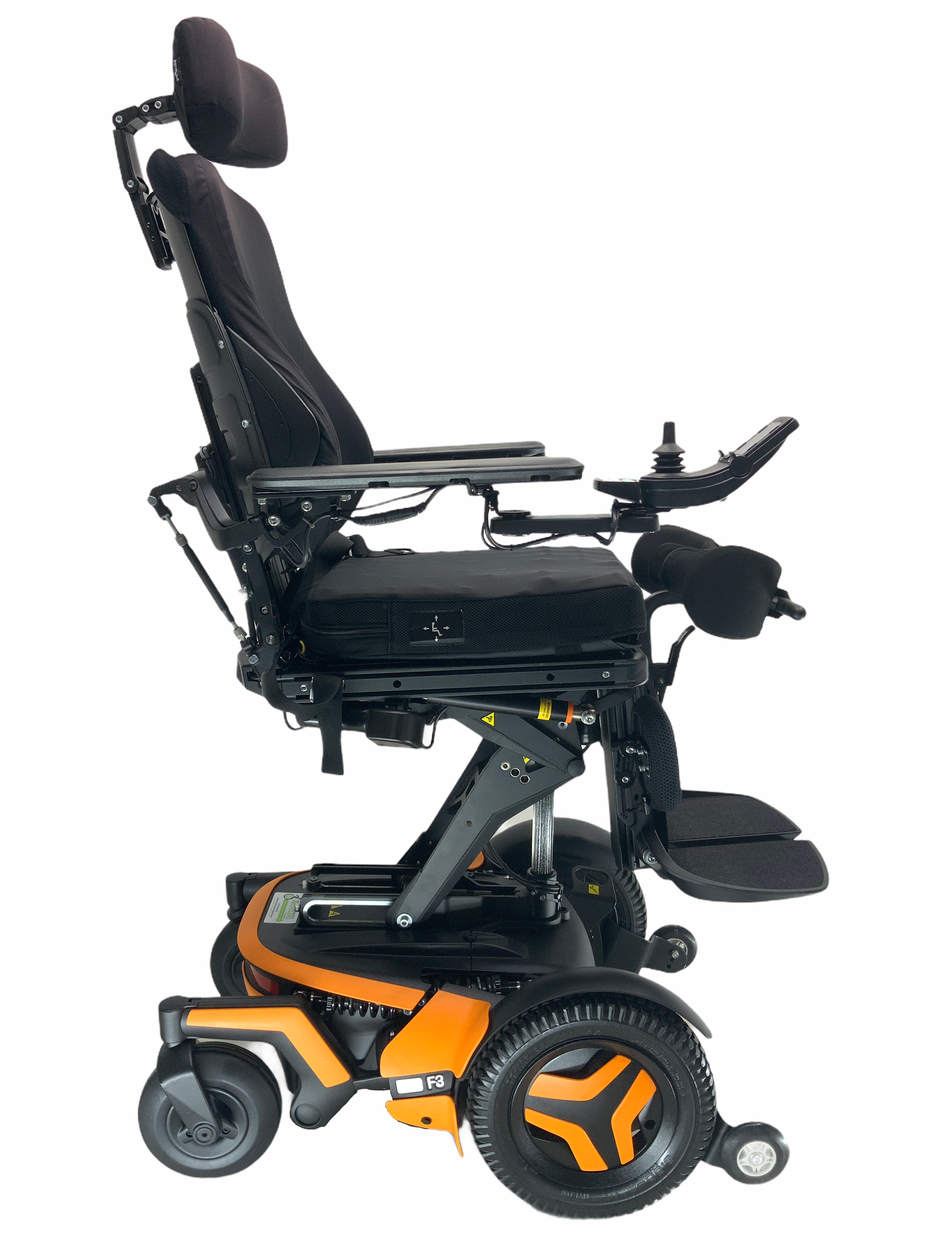 Permobil F3 Rehab Power Wheelchair with Tilt, Recline & Power Legs - 17