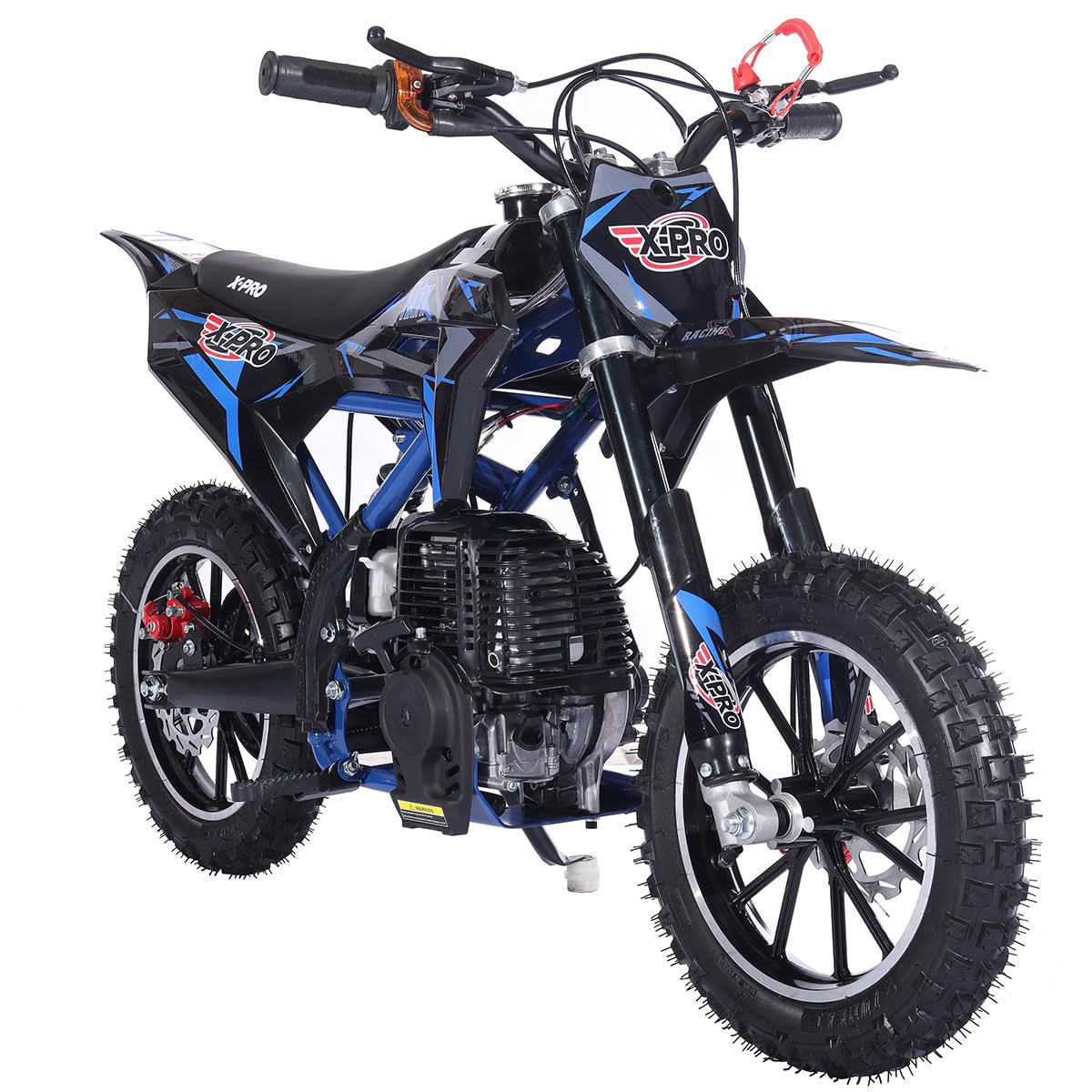 X-PRO Hawk Mini 40CC Gas-Powered 4-Stroke Dirt Bike with Pull Start & 10