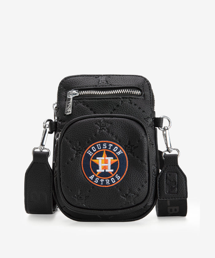 Houston Astros MLB Mini Crossbody Purse for Women - Stylish Baseball Fan Bag for Game Day, Travel & Everyday Use