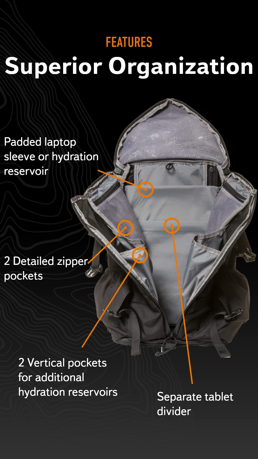 Mystery Ranch 2 Day Assault Pack - Tactical Military Backpack with MOLLE Webbing for Hiking, Camping & Outdoor Adventures (Black, Small/Medium) - Perfect for Day Trips, Travel & Tactical Gear Organization