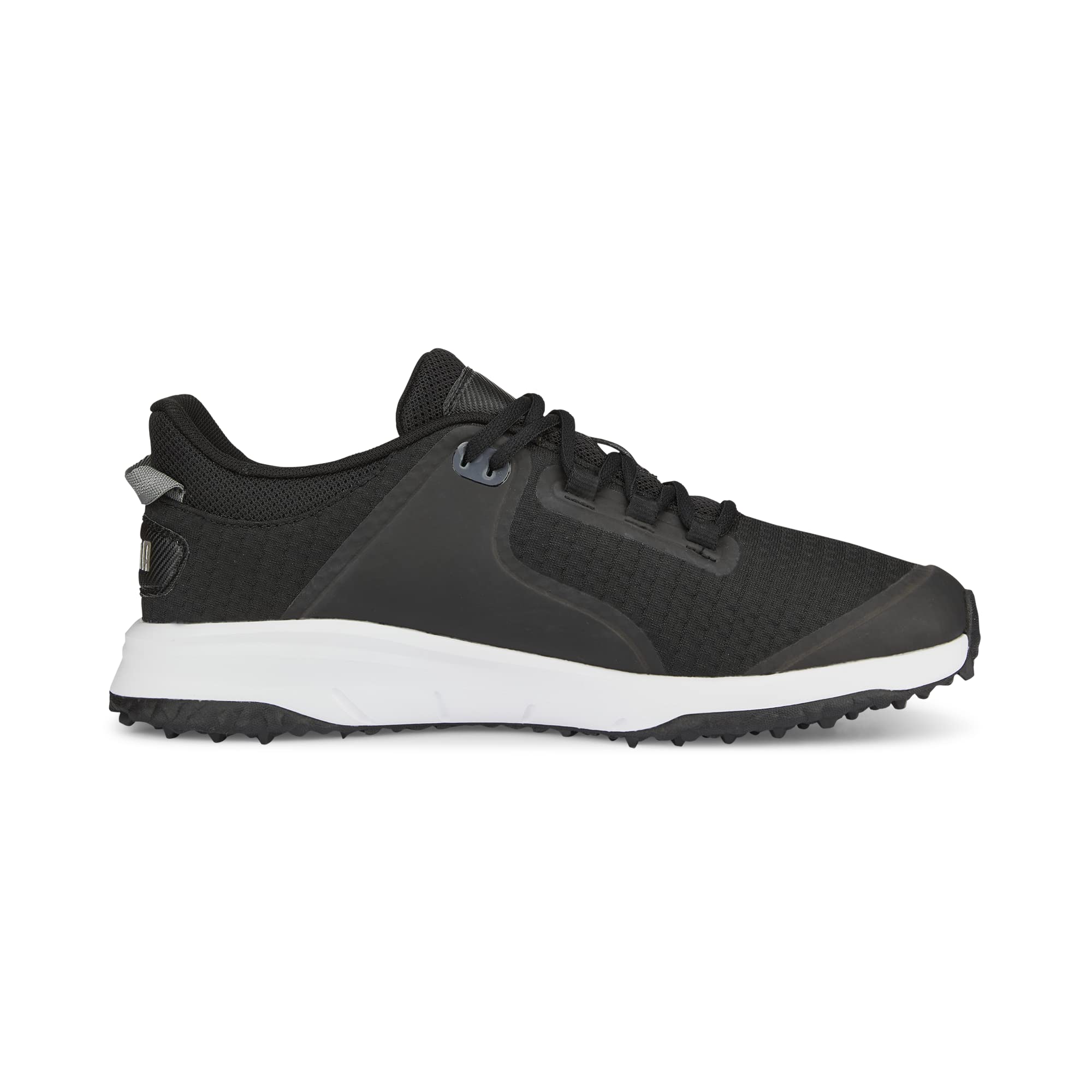PUMA Men's Fusion Grip Golf Shoes - Lightweight & Waterproof Spiked Golf Footwear for Men - Perfect for Golf Course, Driving Range & Outdoor Sports