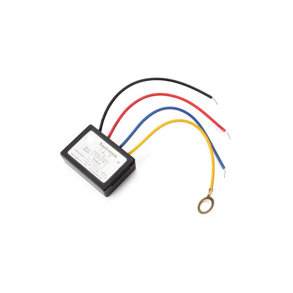 12V Touch Switch with Isolation Protection - Stepless Dimmer Control for LED Lamps, DIY Mirror & Table Lighting Accessories | Perfect for Home, Office, and Decorative Lighting Projects
