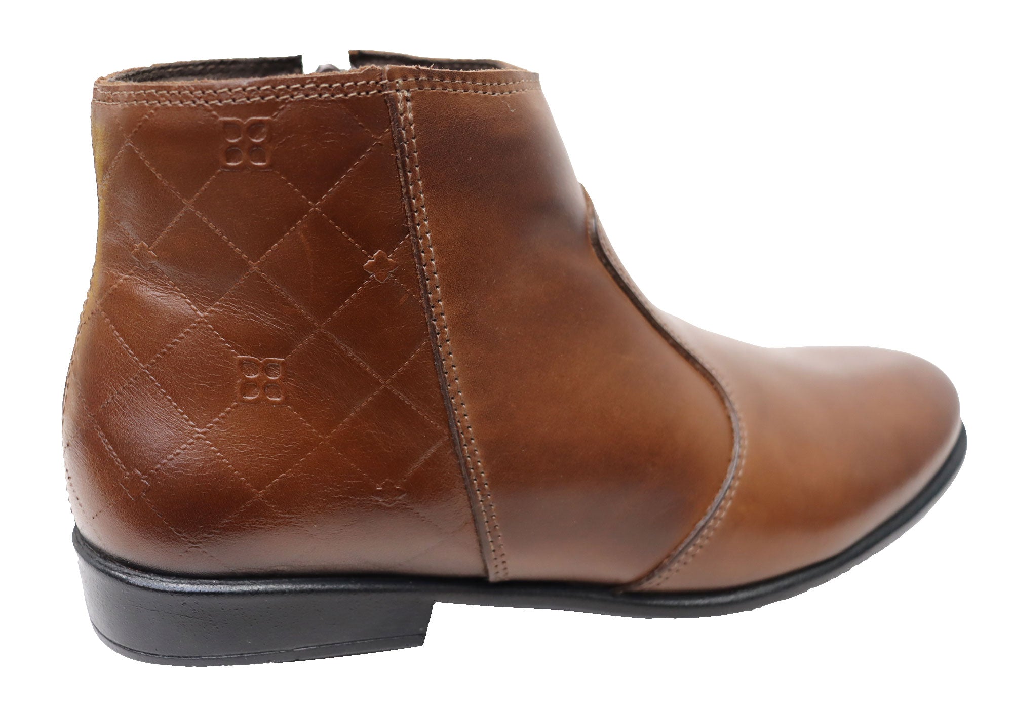 Perlatto Morgan Women's Comfortable Leather Ankle Boots - Brazilian Made Leather Shoes for Women - Perfect for Office, Casual Wear & Fall Fashion