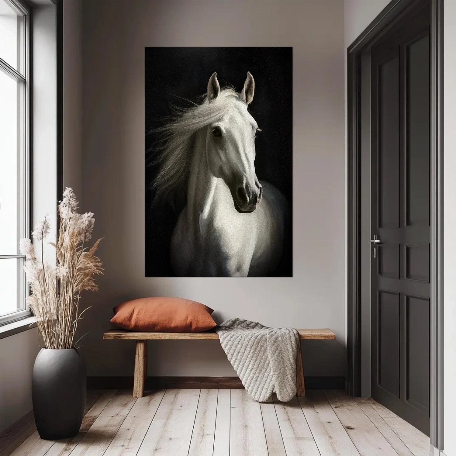 Animal Art Painting #AP108 - Handmade Wildlife Canvas Art for Home & Office Decor | Perfect for Living Room, Bedroom & Office Wall Decor