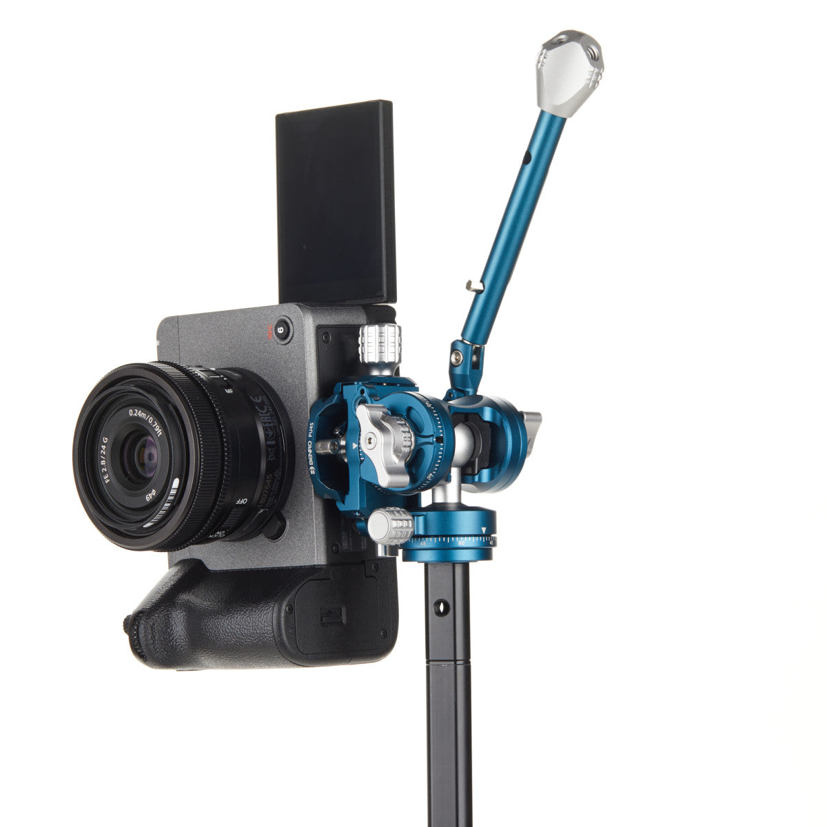 Benro CyanBird Carbon Fiber 5-Section Tripod Kit with FS20PRO 2-in-1 Hybrid Tripod Head - Professional Travel & Photography Support for DSLR Cameras