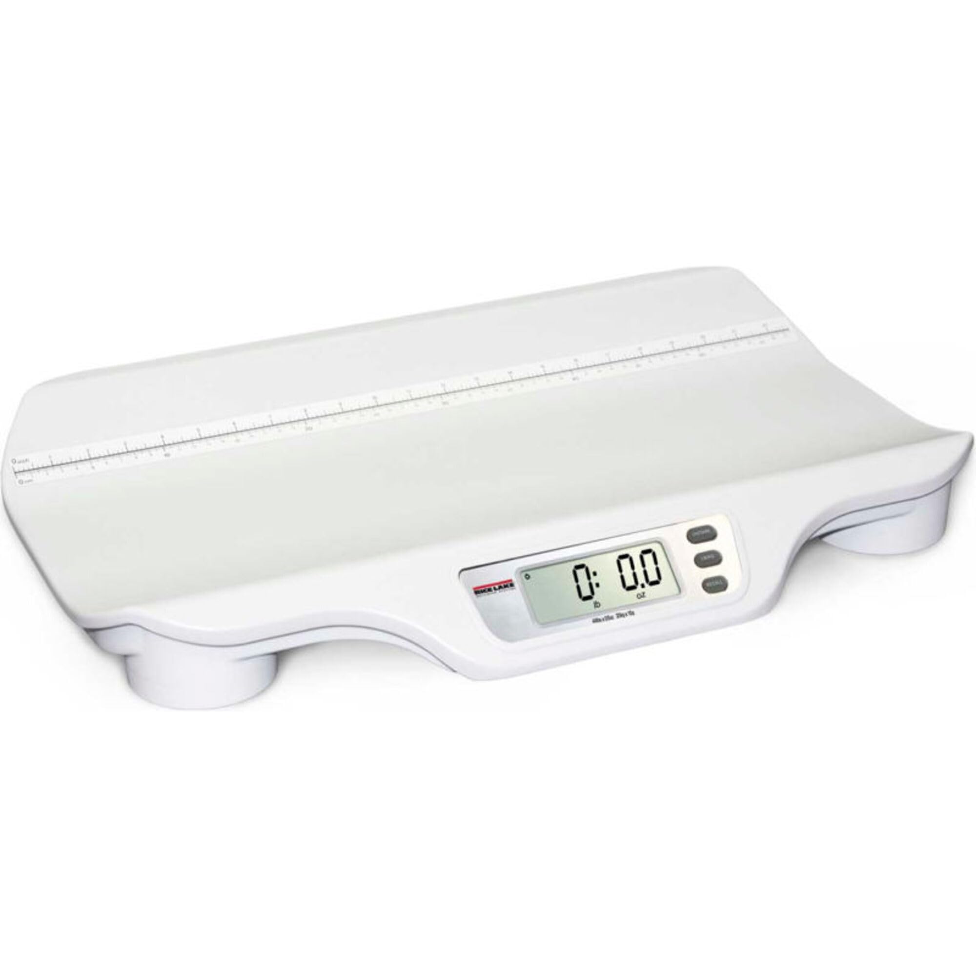 Rice Lake RL-DBS Digital Baby Scale (112571) - Accurate Newborn Weight Measurement for Home & Clinic Use - Perfect for Pediatric Checkups, Growth Tracking & Breastfeeding Monitoring