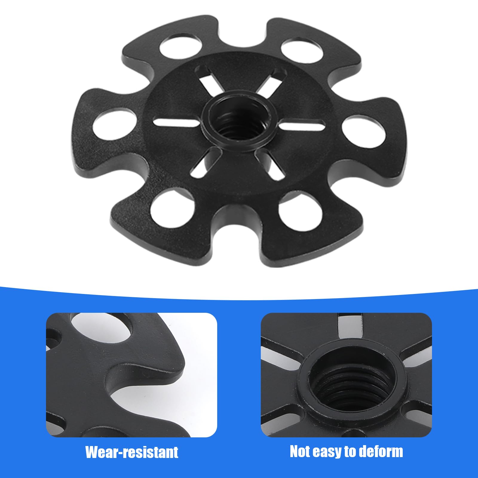 8pcs Snow Baskets for Trekking Poles - Hiking & Ski Replacement Tips