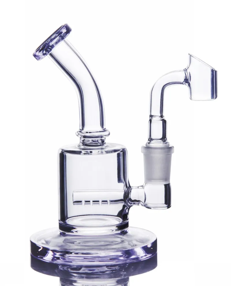 Premium High Borosilicate Glass Dab Rig with Recycler & Banger - Thick, Durable Design for Concentrate Enthusiasts | Perfect for Home Use, Parties & Collectors