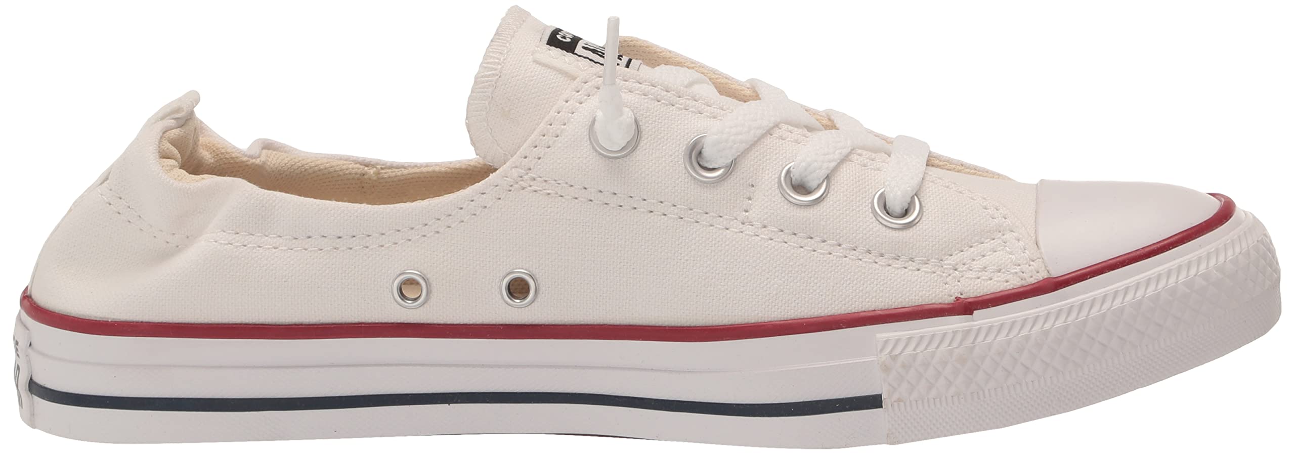 Converse Women's Classic Low-Top White Sneakers Size 7.5 US - Casual Streetwear Shoes for Everyday Wear, Walking & Fashion Outfits