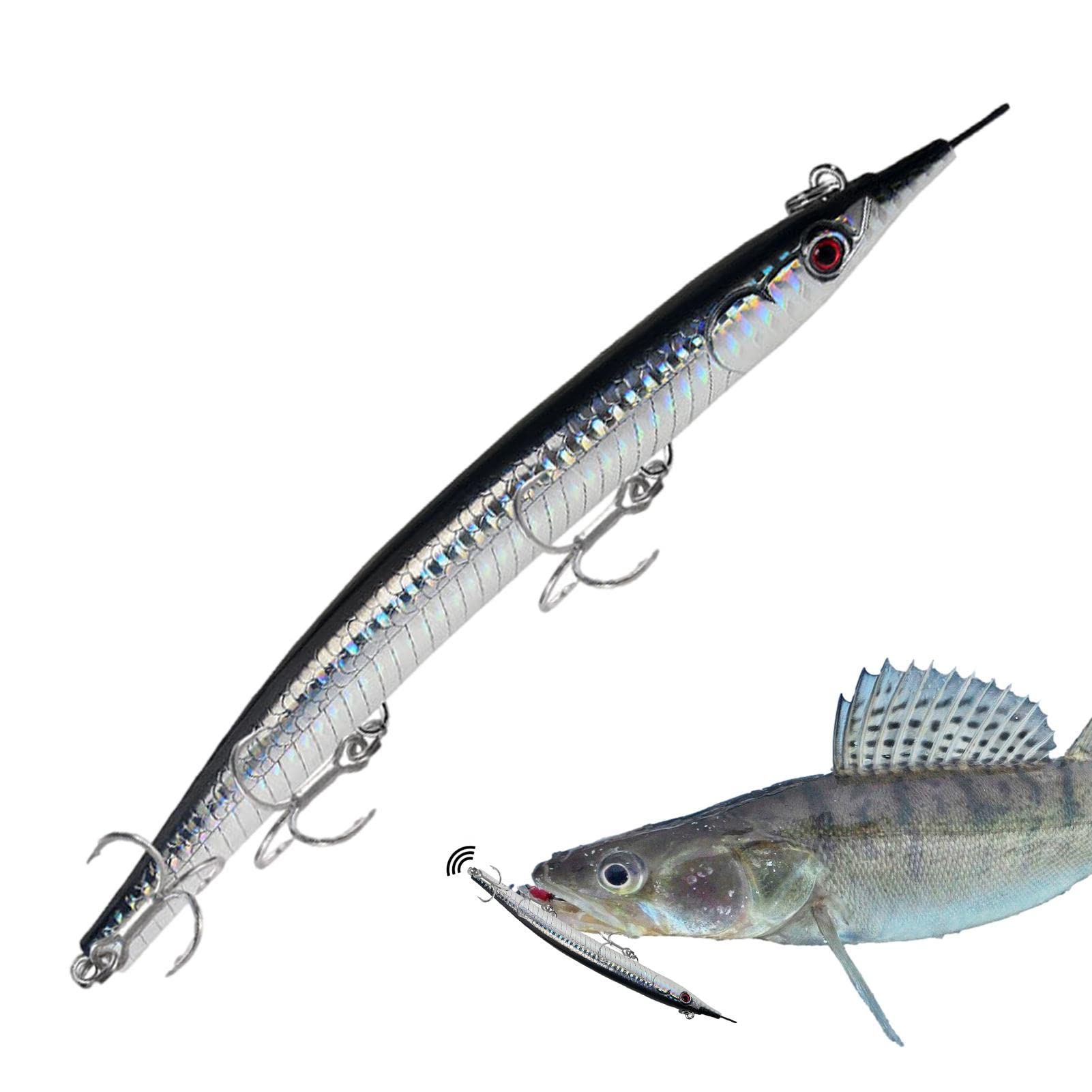 Fast Sinking Tuna Fishing Tackle with Hooks - Surf Fishing Gear for Grass Carp, Herring & Freshwater Fish - Perfect for Saltwater & Mandarin Fish Pochy Fishing Adventures