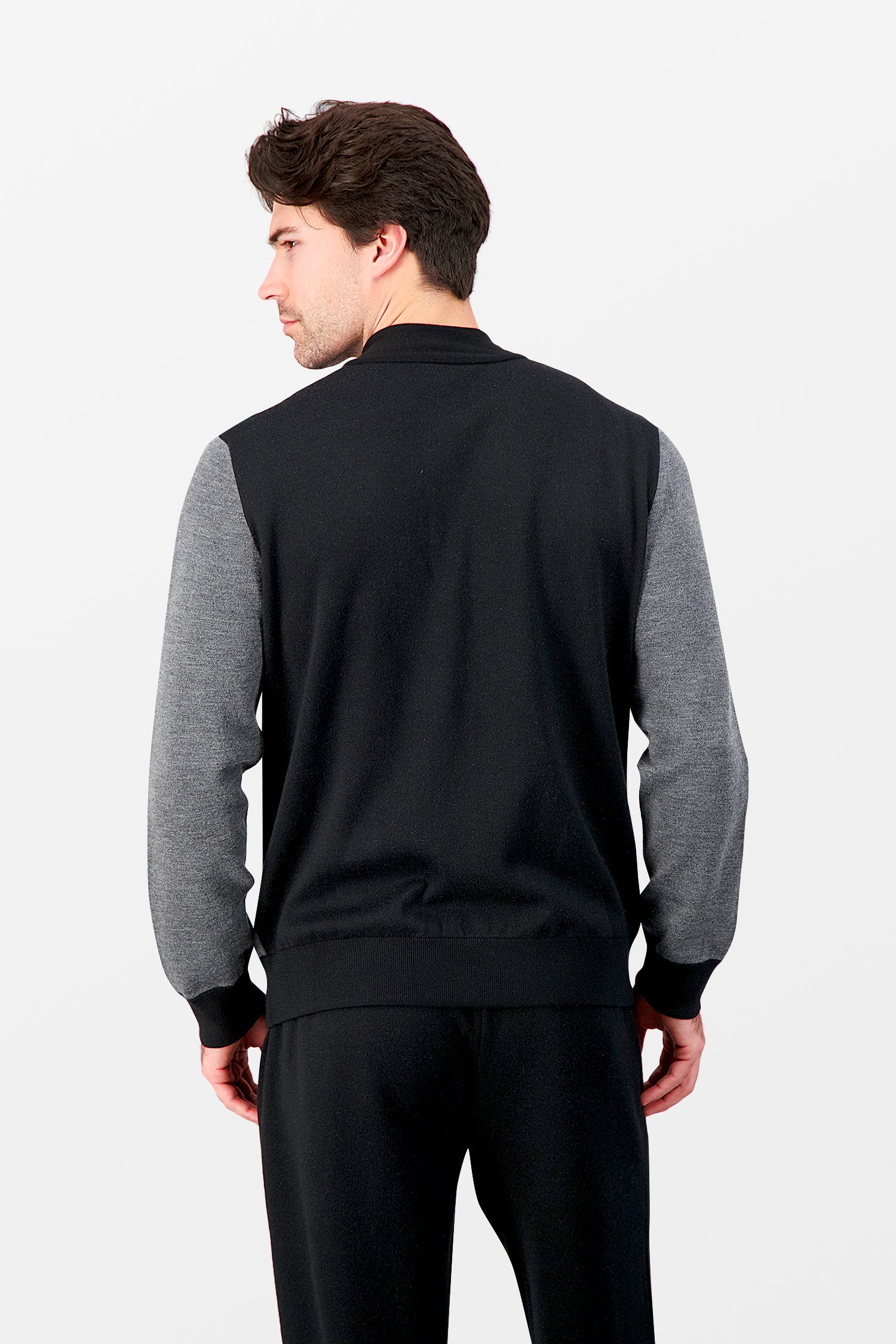 Zilli Black & Grey Jogging Tracksuit for Men - Comfortable Running Suit with Pockets - Perfect for Gym, Workout, and Casual Wear