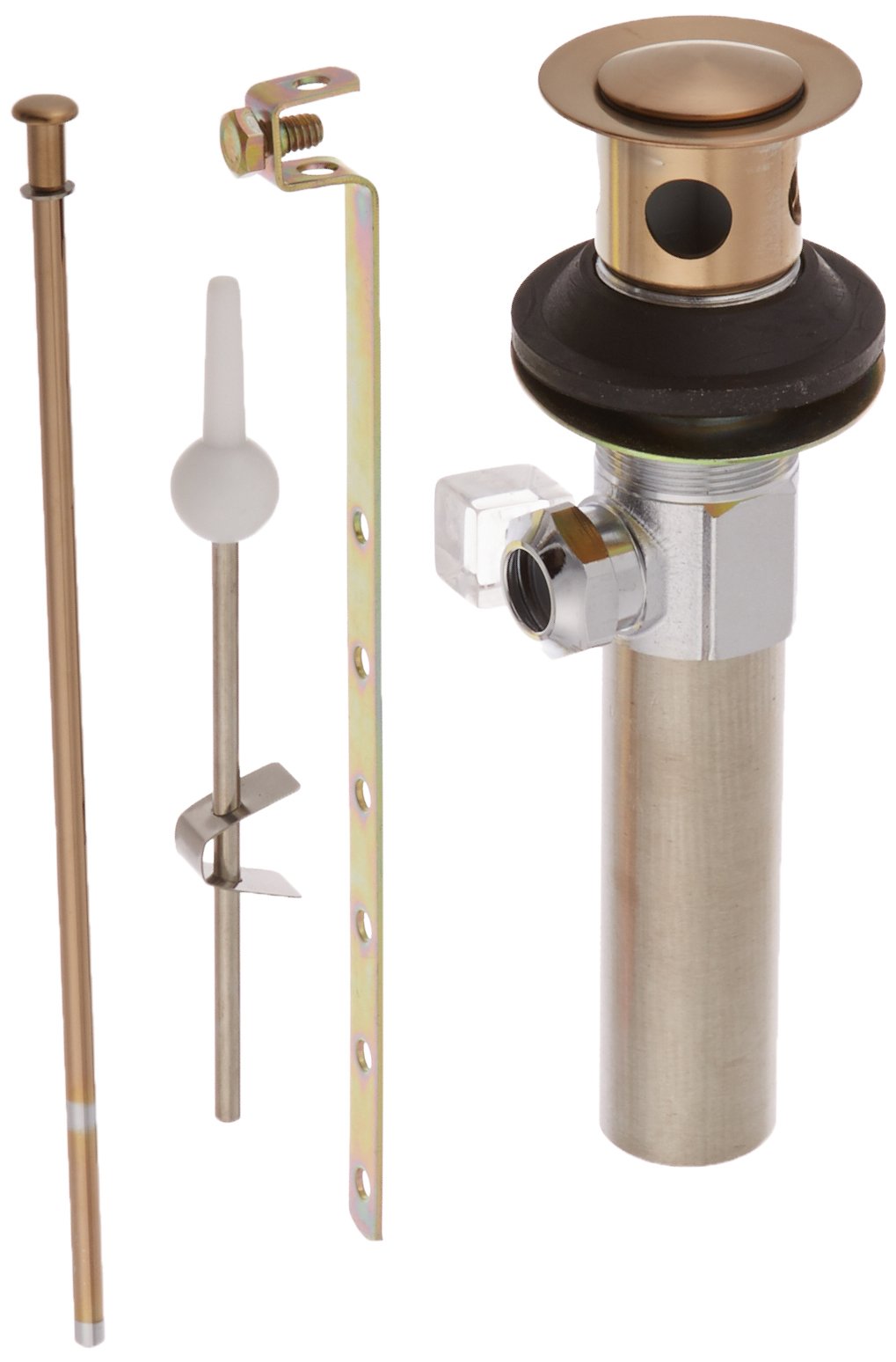Delta Faucet RP5651CZ Pop-Up Drain Assembly - Champagne Bronze Finish - Durable Metal Construction for Bathroom Sink & Vanity - Perfect for Modern Home Renovations & DIY Installations