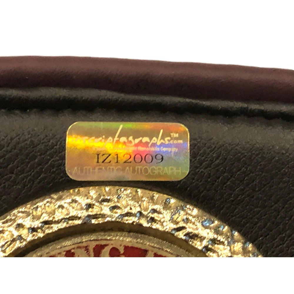 Authentic Manny Pacquiao Signed WBA Championship Boxing Belt with COA - Collectible Sports Memorabilia for Boxing Fans & Display