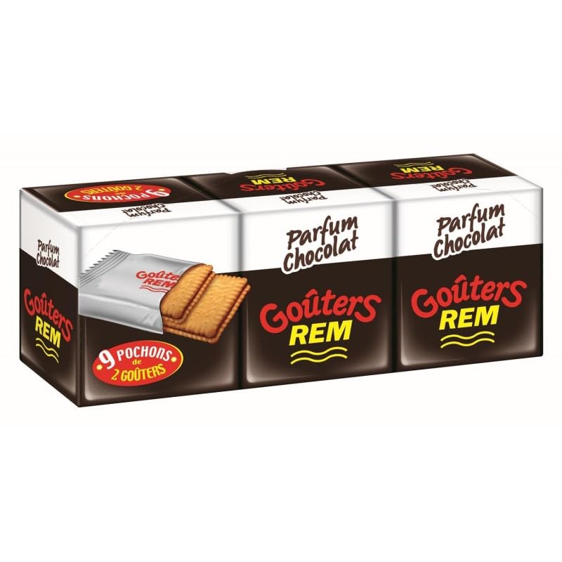 LU REM Premium Chocolate Snacks 375g (4-Pack) - Gourmet Biscuits for All Ages - Rich Melting Sweetness - Perfect for Parties, Gifts & Coffee Time