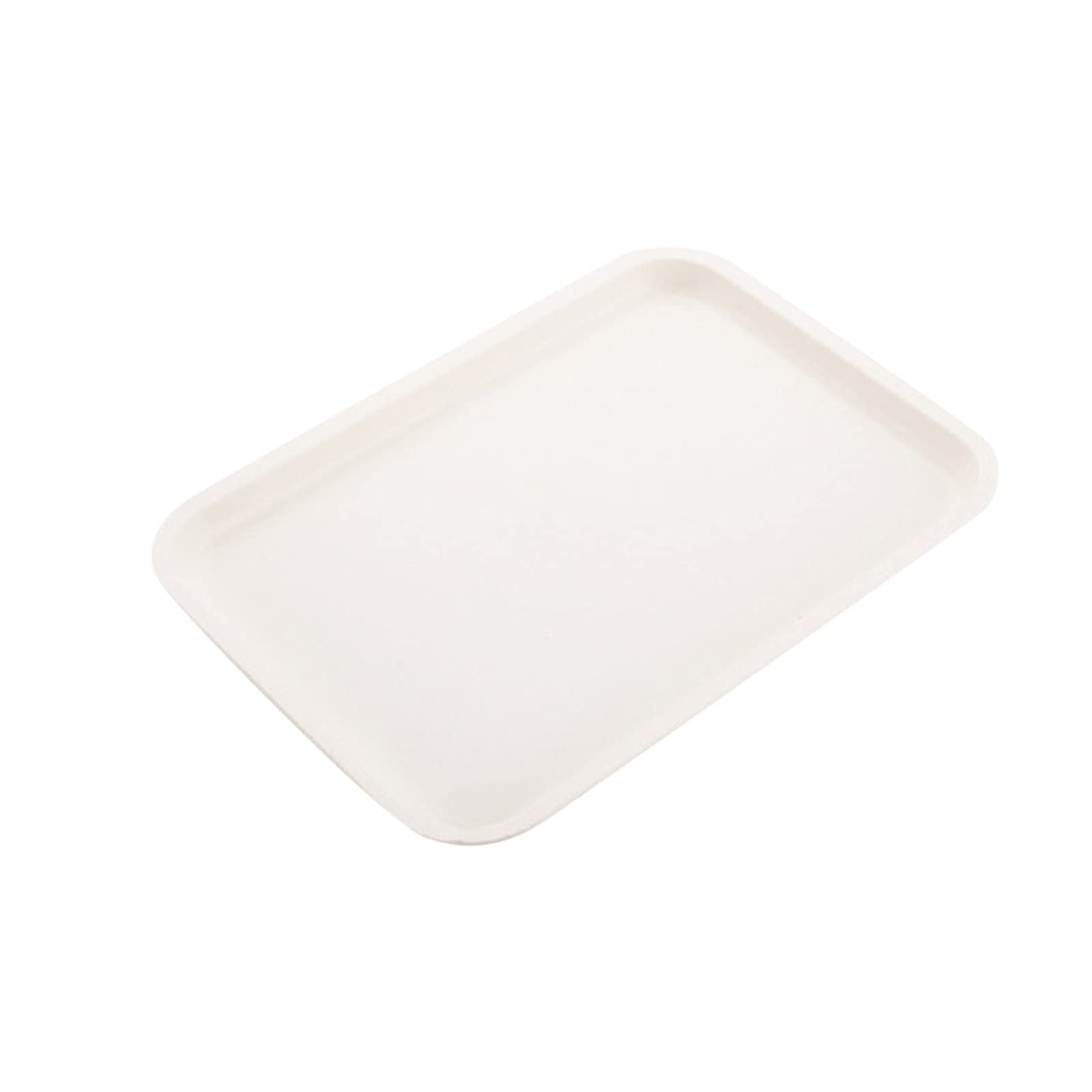 **Anti-Slip Rectangular Plastic Food Tray - Scratch-Resistant Glass Drying Rack & Serving Tray for Kitchen, Dining & Bar - Perfect for Dish Drying, Party Serving & Countertop Organization**