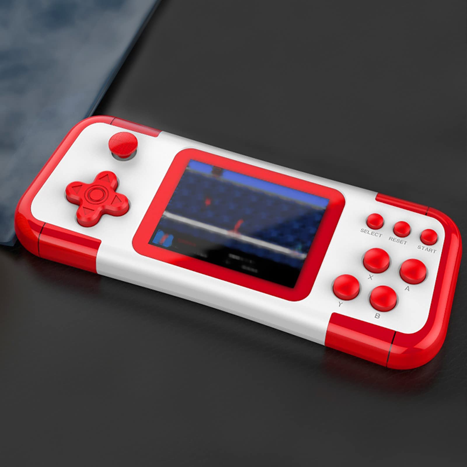 8 Bit Retro Handheld Game Console - Portable 3.5 Inch Mini Video Game Player with 500 Classic Games | Perfect for Travel, Commuting & Kids Entertainment