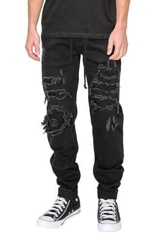 Distressed Black