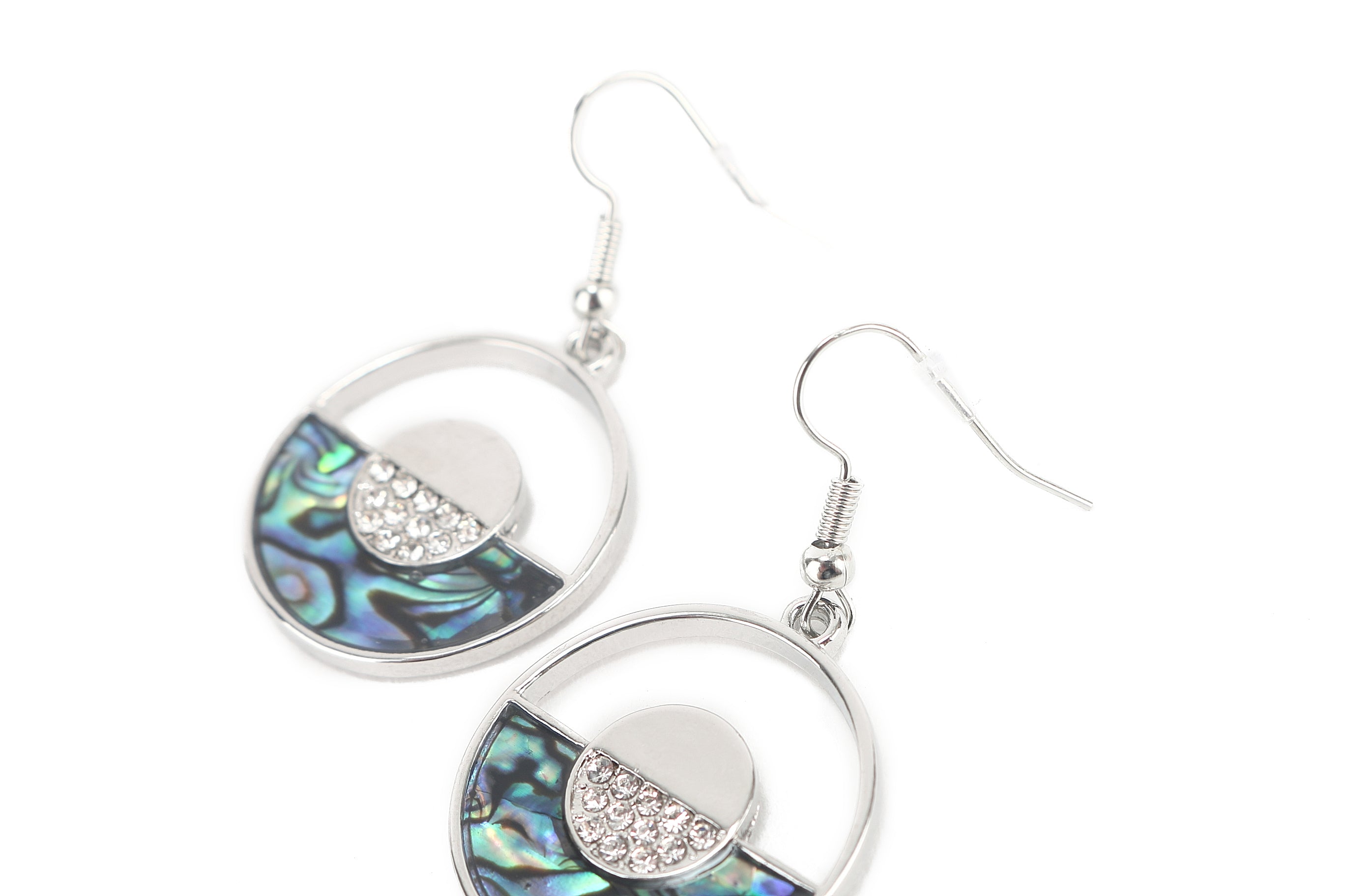 Makamae Ocean Silver Earrings for Women - Handmade Sterling Silver Jewelry - Perfect for Beach Weddings, Boho Fashion & Gift Giving
