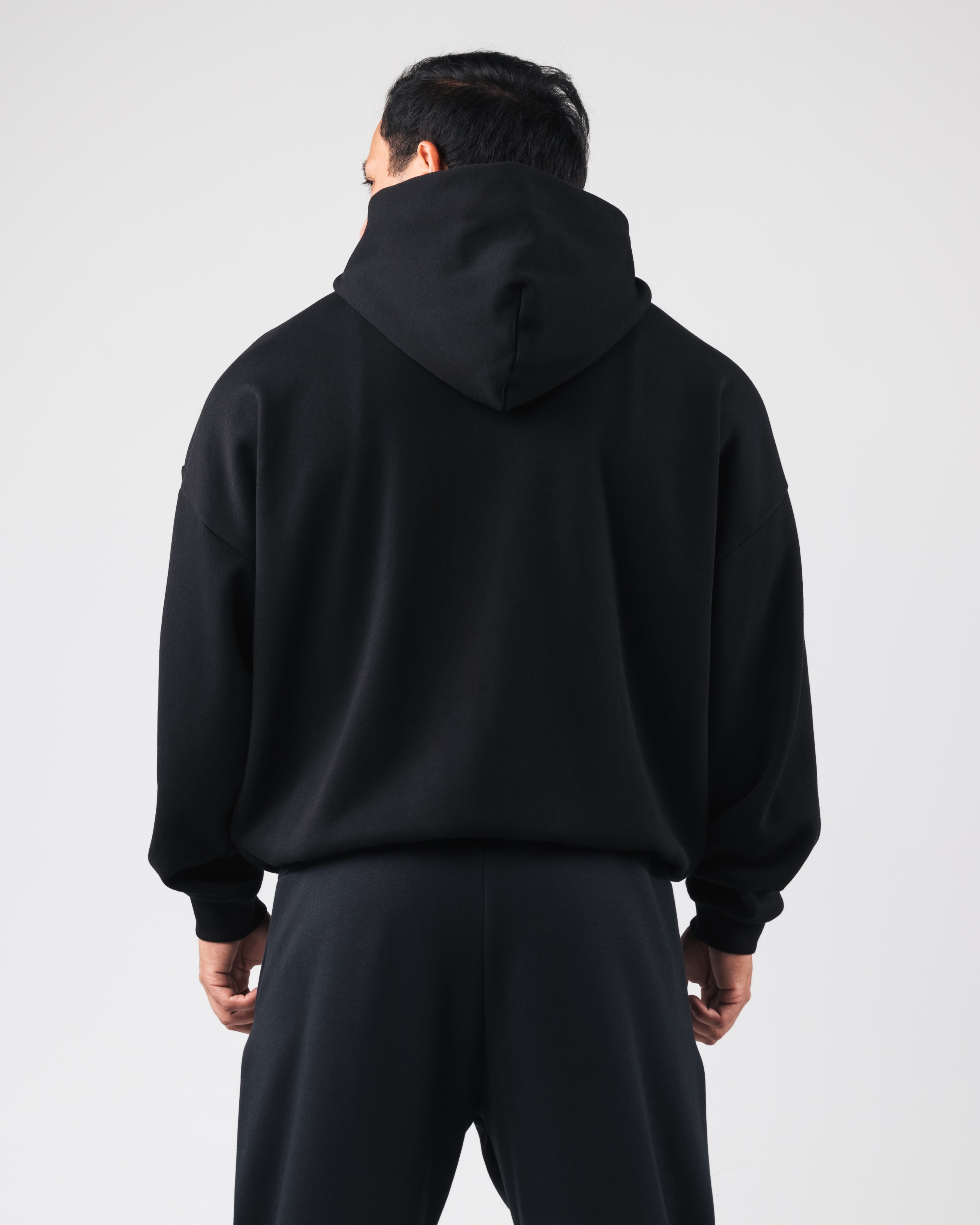 Force Renew Zip Hoodie for Men & Women - Lightweight Fleece Jacket with Pockets - Black - Perfect for Outdoor Activities, Gym & Casual Wear